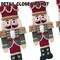 Christmas DTF Transfer - Nutcracker Trio Faux Yarn Ready to Press